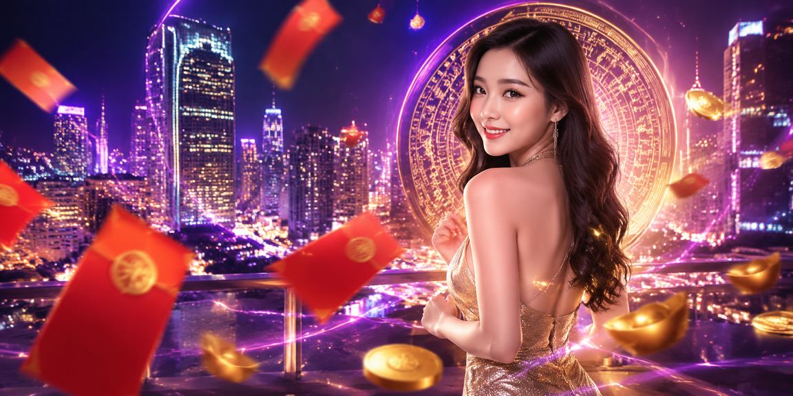 Người chơi Hà Nội nhận thưởng phong bao đỏ trên nền neon rực rỡ